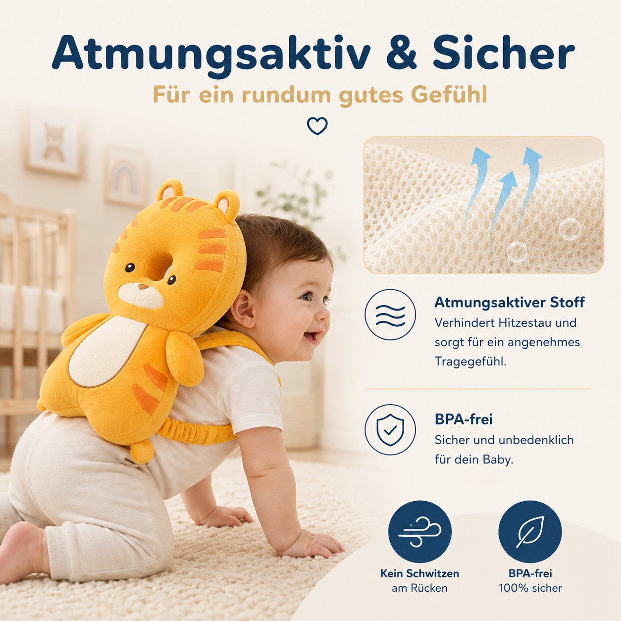 TigerGuard™ - Kopf & Rücken Schutz